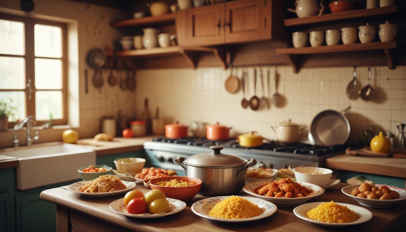 Lezzetli Retro Yemek Tarzları: Tarihsel Bir Mutfak Keşfi