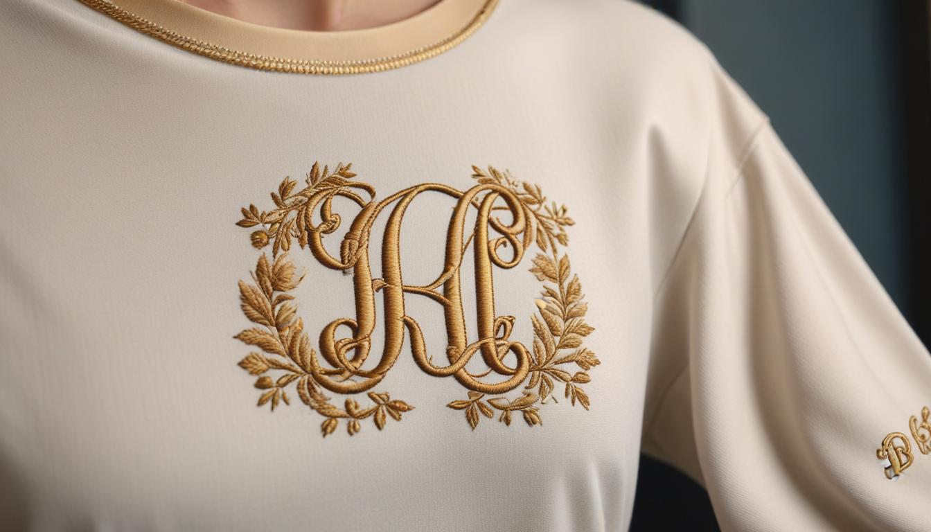 Monogramlar ve Nakışlarla Kişisel Stil Oluşturma