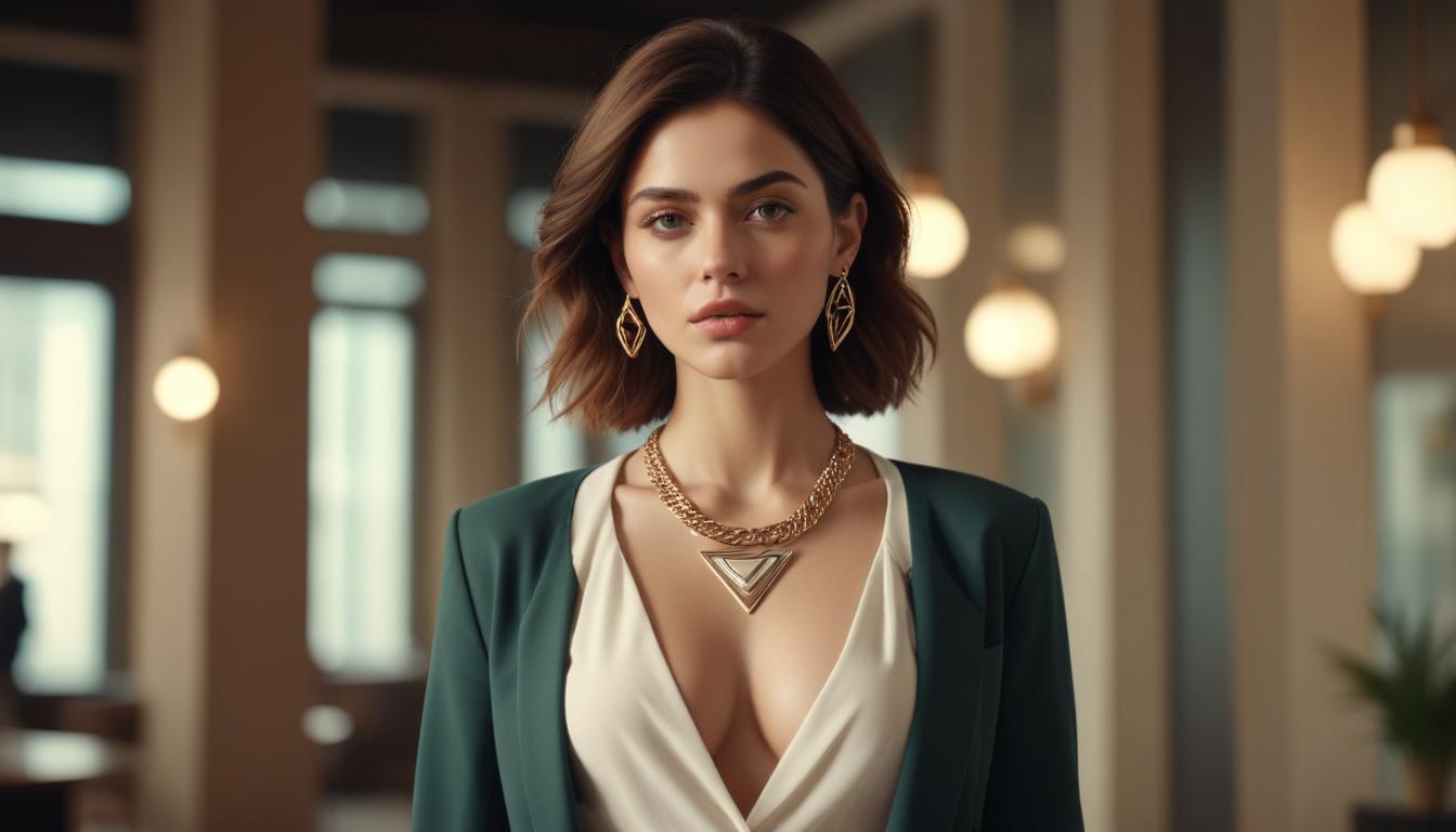 Aksesuarlarla İnverted Üçgen Vücut Tipine Uygun Stil Oluşturma